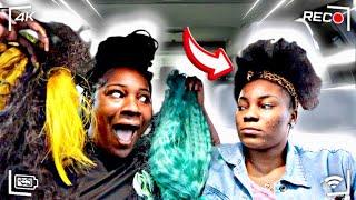 THROWING MY DAUGHTER EXPENSIVE WIGS OUT THE CAR WINDOW *HILARIOUS*