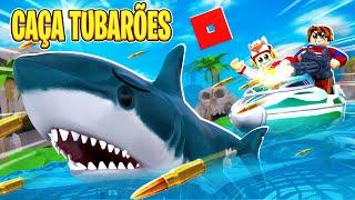 Irmãos Betero Caça Tubarões do Roblox NOVO Shark Bite 2