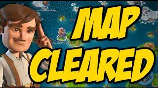 Boom Beach Clearing The Map [SPED UP] 1