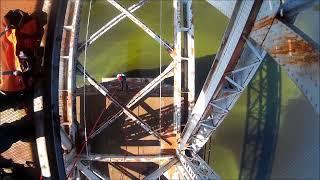 T5 Geocaching "Pilir" - Railway Bridge rappelling