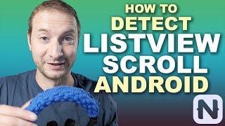 ListView Scroll Events in Android NativeScript | Tutorial | Part 2