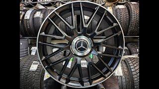 Диски на Mercedes-Benz S-Class R20 5х112 разношир MR AMG Aluminium cape HP932D