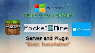 Basic Installation of Pocketmine Server and Plugin | WINDOWS-8 | MCPE 0.10.x Server