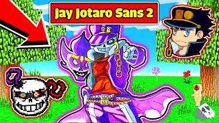 JAYGRAY CHẾ TẠO THÀNH CÔNG BỘ GIÁP JOTARO SANS 2 SỨC MẠNH BẤT TỬ TRONG MINECRAFT*JAY JOTARO SANS 2 