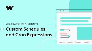 How to use cron expressions for custom schedules l Workato in a Minute