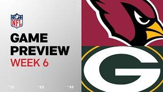 Arizona Cardinals vs. Green Bay Packers | 2024 Week 6 Game Preview