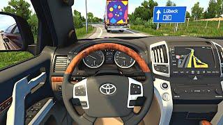 Toyota Land Cruiser 200 | AUTOS ACCIDENTADOS [Euro Truck Simulator 2] Steering Wheel + Shifter Part2