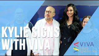 Kylie Verzosa signed a management contract  with VIVA ARTISTS AGENCY