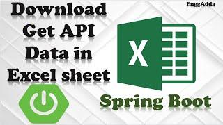 Download Data From Database By Hitting Get API in Spring Boot | Rest API | Data in Excel | Spring