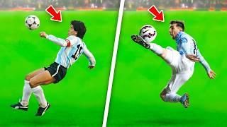 Skills Comparasion: Maradona VS Messi - Which One is THE BEST?