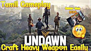  UNDAWN Tamil Gameplay || How to get cedar bark in undawn || Is it better than BGMI ?