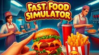 HERE WE GO AGAIN... | FAST FOOD SIMULATOR **SOLO** #fastfoodsimulator #simulator