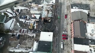 Devastating Fire Downtown - Bowmanville, Ontario, Canada