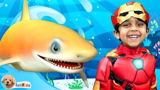 Baby Shark Superheroes | Baby Songs | Nursery Rhymes | IshKids Baby Songs