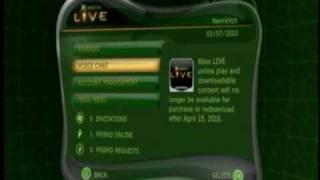 Original Xbox Live Dashboard + Moto GP