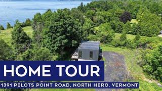 Home Tour: 1391 Pelots Point Road, North Hero, Vermont | Lakefront House For Sale | Waterfront Land