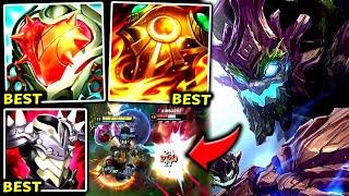 MAOKAI TOP IS FREE WINS AND REQUIRES NO SKILL (VERY STRONG) - S14 Maokai TOP Gameplay Guide