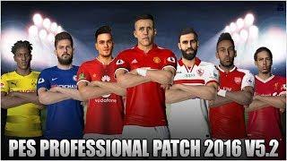 Professionals Patch 5.2 PES 2016 PC DOWNLOAD