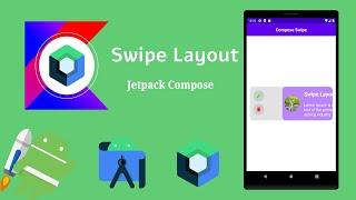 How to implement Swipe to reveal in Jetpack compose | Android | Make it Easy