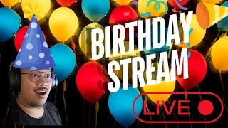 WE STAYIN' UP TIL MY BIRTHDAY!!! - Birthday Stream #shorts #shortslive #streamer