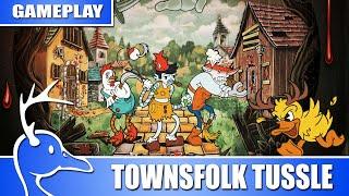 Townsfolk Tussle - Cuphead On Your Table - (Quackalope Gameplay)