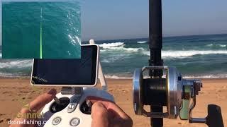 Drone fishing with a Phantom and massive Shark baits