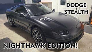 1992 Blacked Out Dodge Stealth Lighting Mods & Headlights