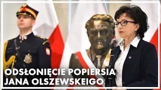 Przemówienie Marszałek Sejmu podczas odsłonięcia popiersia premiera Jana Olszewskiego