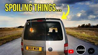 YOU WONT BELIEVE HOW EASY IT IS TO REMOVE YOUR VW CADDY'S OLD WINDOWS #vw #auto #mechanic