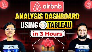 How to Build a STUNNING Dashboard in Tableau  For Airbnb | Complete Tutorial | End-To-End Project