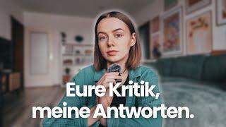 Ich will nicht arbeiten - und reagiere auf eure Kritik.