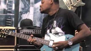 Eric Gales - NAMM 2011 - Johan Gustavsson Bluesmaster Special - Premier Builders Guild