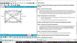 6.3.4 Packet Tracer - Troubleshoot EtherChannel