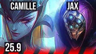 CAMILLE vs JAX (TOP) | 1300+ games | EUW Master | 25.9