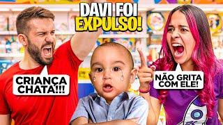 O DAVI FOI EXPULSO DA LOJA *deu briga