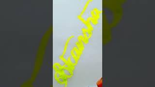 3D arts and crafts||writing requested name Akanksha||3D arts||