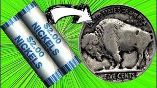 OLD COIN DISCOVERED IN $100 BOX OF NICKELS! COIN ROLL HUNTING NICKELS | COIN QUEST NICKELS