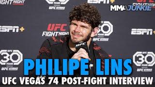 Philipe Lins Moves to 3-0 at Light Heavyweight And Sees Bright Future | UFC on ESPN 45