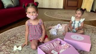 Nilufar Usmonovaning qizaloqlari internetni yondirdi l  My girls love unboxing