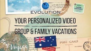Evolution Travel Agent Marketing Video: Group & Family Vacations [Australia] [demo]