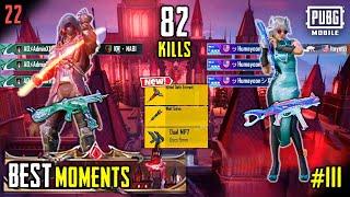 ADX Bros Gaming #111 | RUSH MOMENTS! #22  LIVIK: Bloodmoon Awakening! (82+ Kills) | PUBG MOBILE