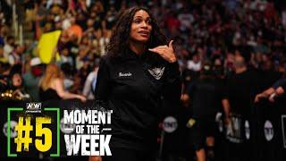 What Happened When Rosario Dawson Came Face to Face with Malakai Black? | AEW Dynamite, 9/15/21