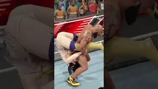 Rhea Ripley and Female vs Strowman Part 12#wwe #wrestling #wwe2k22 #wwe2k23