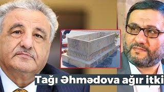 Hacı Şahinin məzarının son vəziyyəti - Tağı Əhmədova ağır itki