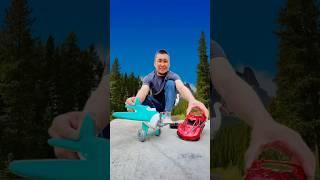 Crash Time! ️ RC Car vs Toy Airplane – Who Wins?!