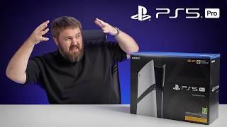 Распаковка SONY PS5 PRO. Тестим в играх в поисках терафлопсов!