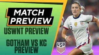 USWNT vs South Korea Preview | NWSL Gotham vs Kansas City Preview I Attacking Third
