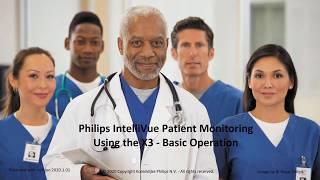 Philips IntelliVue X3 Monitor - Basic Operation