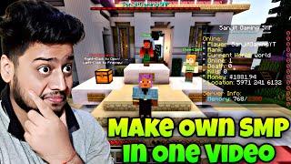 How To Make Your Own SMP Aternos | Making Aternos Best SMP in One Video | Aternos Server Full Setup