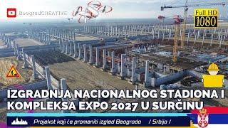 Izgradnja Nacionalnog fudbalskog stadiona, PRISTANIŠTA za BRODOVE i kompleksa EXPO 2027